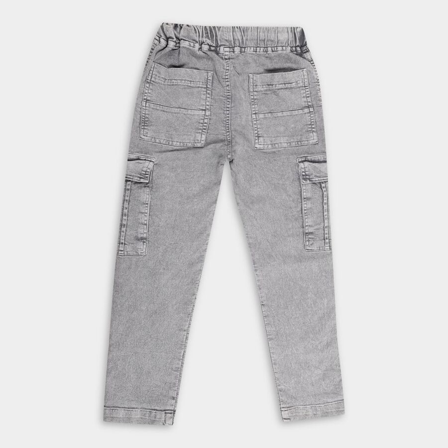Boys' Trousers, हल्का ग्रे, large image number null