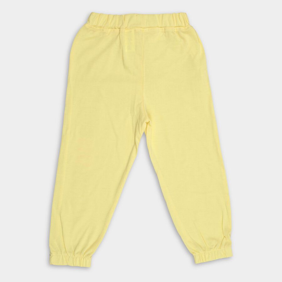 Girls' Pyjama, Yellow, large image number null