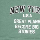 Boys' Muted Sage Green Printed Elastic Waist Bermuda Shorts, Dark Green, small image number null