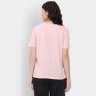 Ladies' Round Neck T-Shirt , Light Pink, small