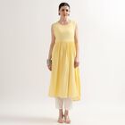 Ladies' Kurta, Yellow, small image number null