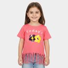 Girls' T-Shirt, Orange, small