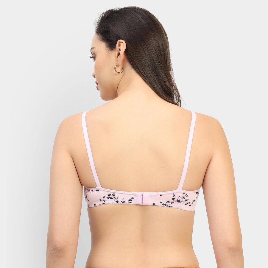 Ladies' 100% Cotton Bra , लाइलेक, large