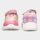 Girls Pink Velcro Casual Shoes, Pink, small image number null