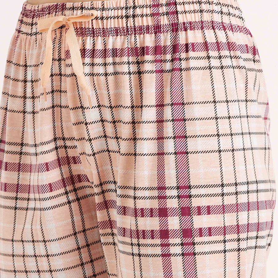 Printed Pyjama, हल्का गुलाबी, large image number null