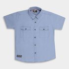 Boys' Casual Shirt , हल्का नीला, small image number null