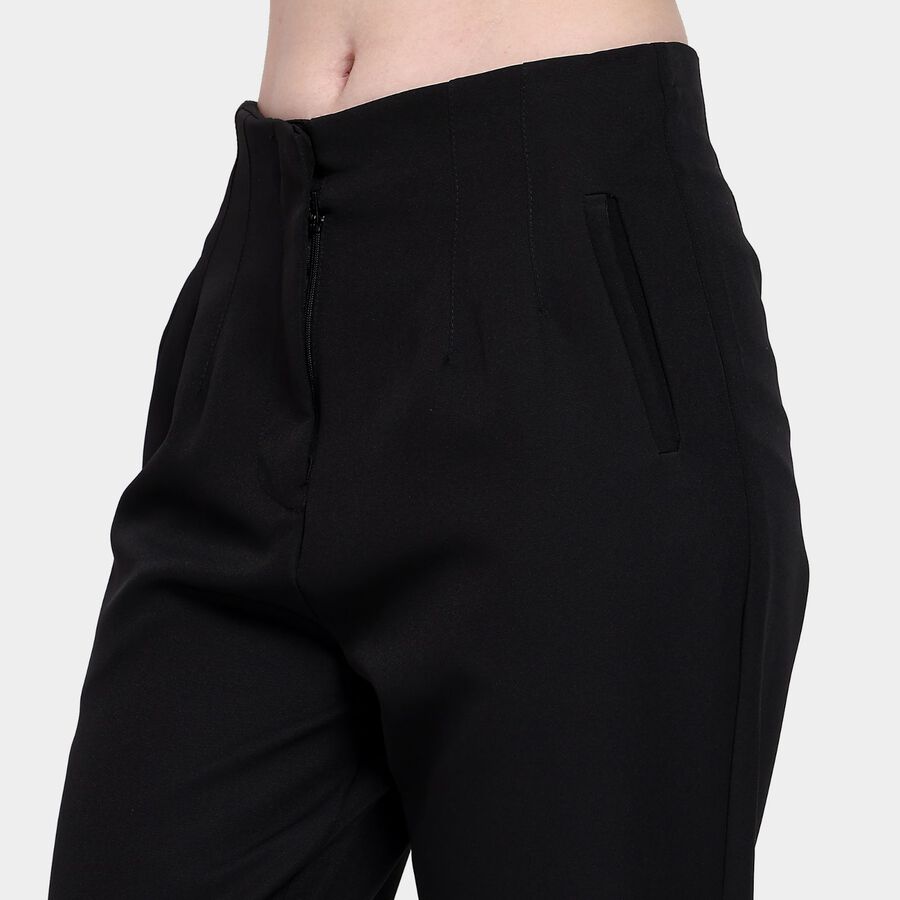 Ladies' Trousers, काला, large image number null