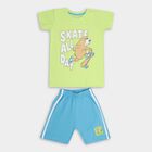 Boys' 100% Cotton Knit Baba Suit , Light Green, small image number null