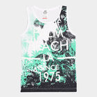Boys All Over Print T-Shirt, Light Green, small image number null