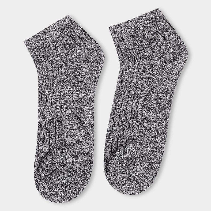 Men's Socks (Pack of 3), Navy Blue, large image number null