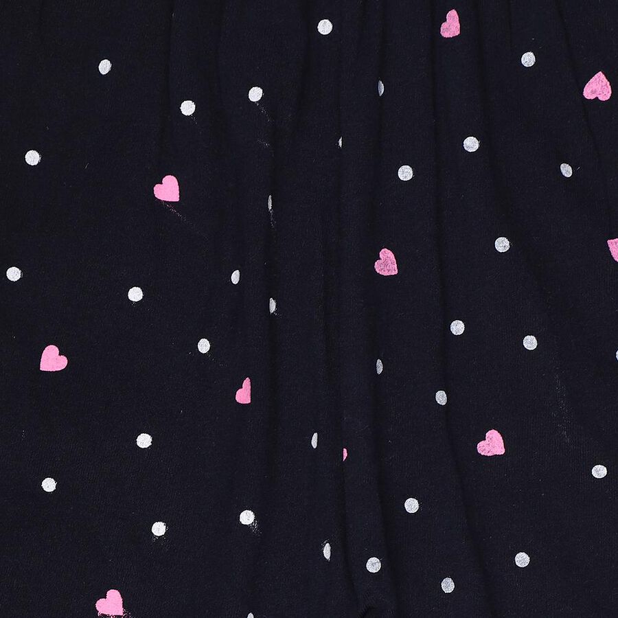 Girls' Pyjama, Navy Blue, large