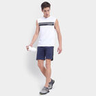 Cut & Sew Bermuda, Melange Blue, small image number null