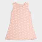 Girls' Frock, Peach, small