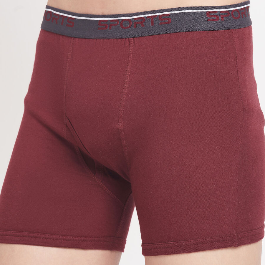 Cotton Solid Trunk, Wine, large image number null