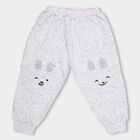 Infants' Light Speckled Grey Rib Waist Pyjama, मिश्रित हल्का ग्रे, small image number null