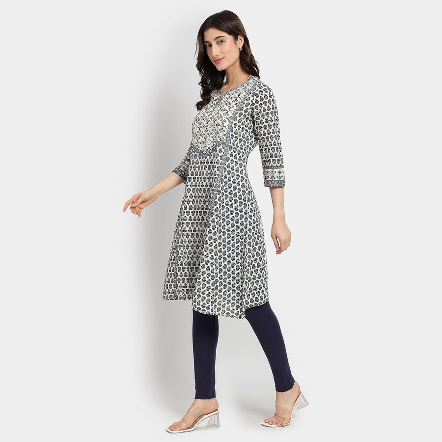 Ladies' Kurta , ऑफ व्हाइट, large image number null