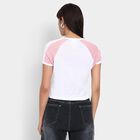 Ladies' 100% Cotton Crop  Top, Pink, small image number null
