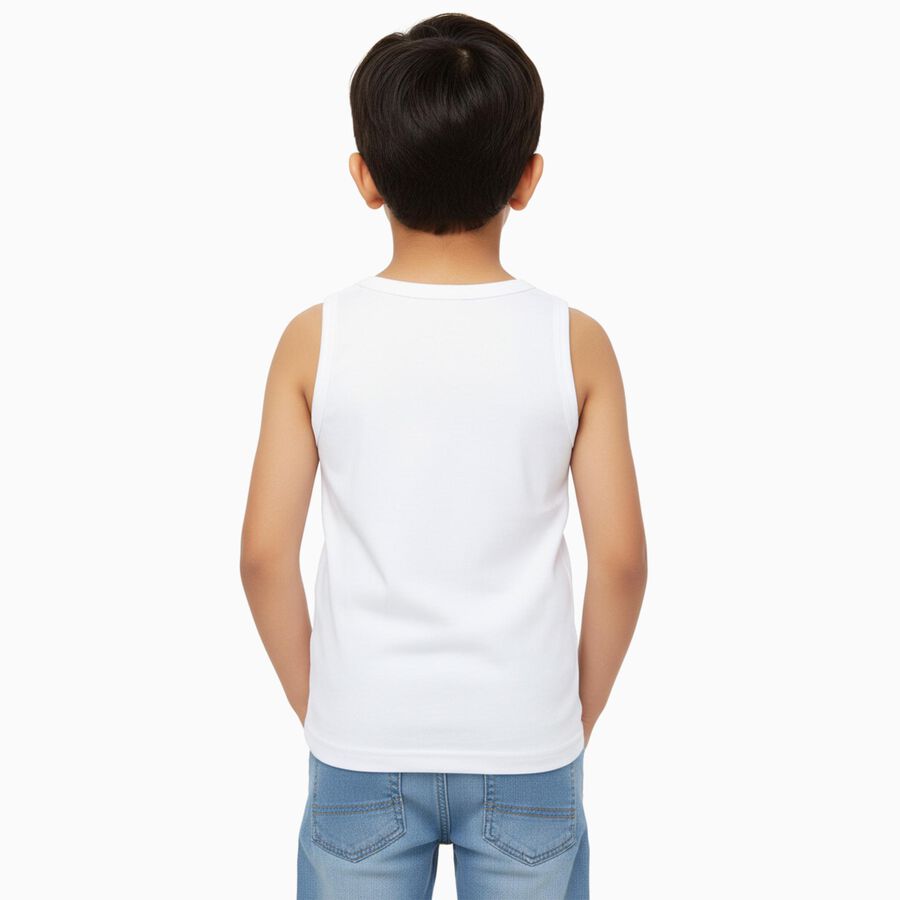 Boys' T-Shirt, White, large image number null