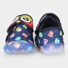 Girls' Blue Slip-On Casual Shoes, Blue, small