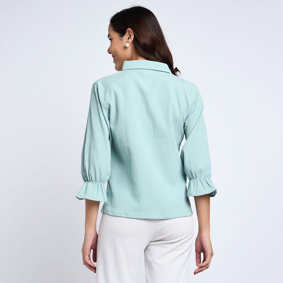 Ladies' Shirt, हल्का हरा, large image number null