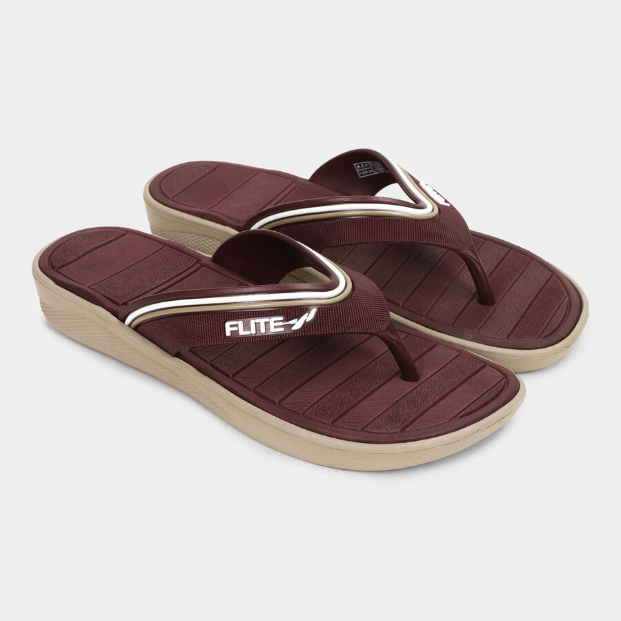 Men's Slippers, खाकी, large image number null
