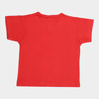 Infants Cotton T-Shirt, Red, small image number null