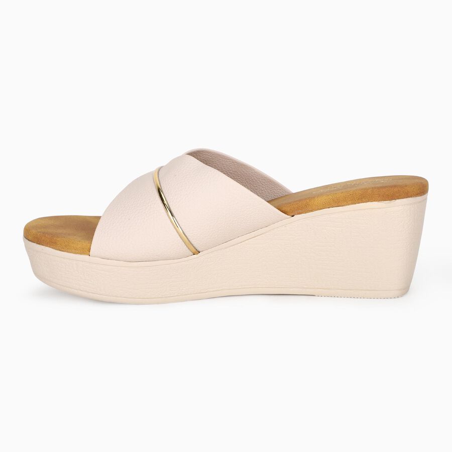 Ladies' Sandal, Beige, large