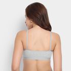 Ladies' Bra, Melange Light Grey, small image number null