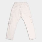 Boys' 100% Cotton Jeans, White, small image number null