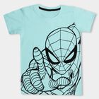 Boys' 100% Cotton Half Sleeves T-Shirt , हल्का हरा, small image number null