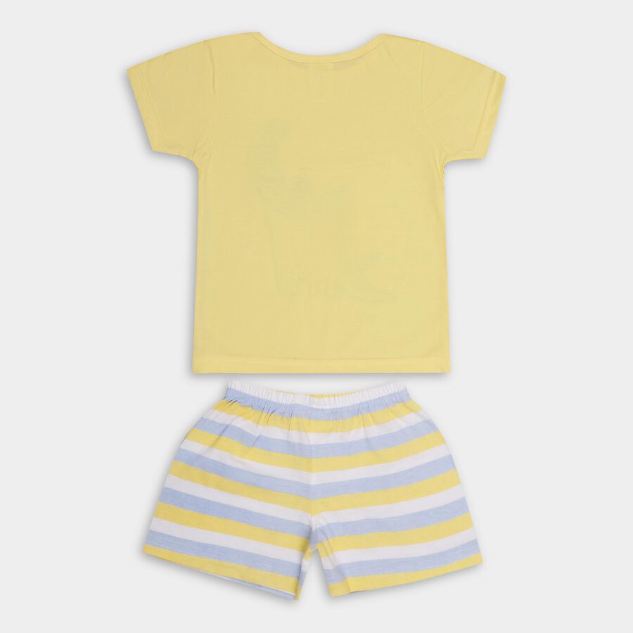 Infants' 100% Cotton Baba Suit , Yellow, large image number null