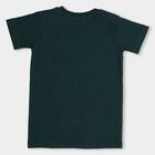 Boys' Half Sleeves T-Shirt , Dark Green, small image number null