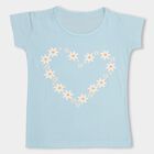 Girls' T-Shirt , एक्वा, small image number null