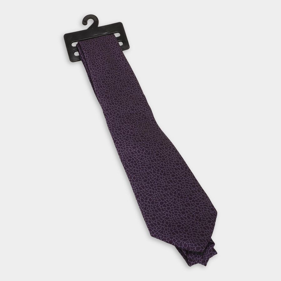 Men's Tie , बैंगनी, large image number null