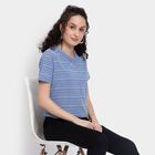 Ladies' Round Neck T-Shirt , Royal Blue, small image number null