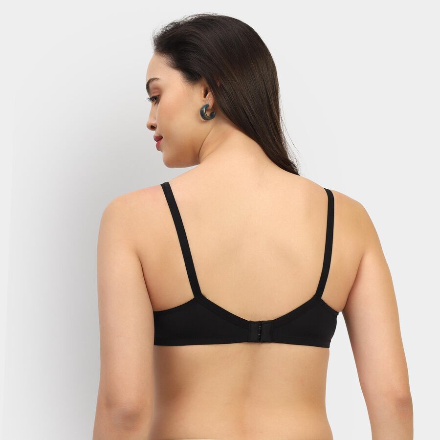 Ladies' Bra , काला, large image number null