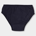 Girls' 100% Cotton V-Cut Panty , Navy Blue, small image number null
