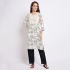 Ladies' Kurta , ऑफ व्हाइट, small image number null