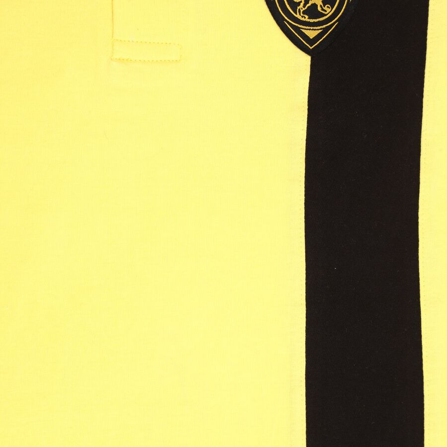 Boys' Cotton T-Shirt, Yellow, large image number null