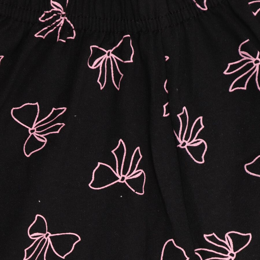 Girls' Pyjama , Black, large image number null