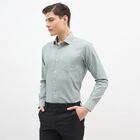 Men's Formal Shirt, Light Green, small image number null