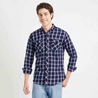 Checked Casual Shirt, Red, small image number null