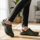 Men's Slipper, Olive, small