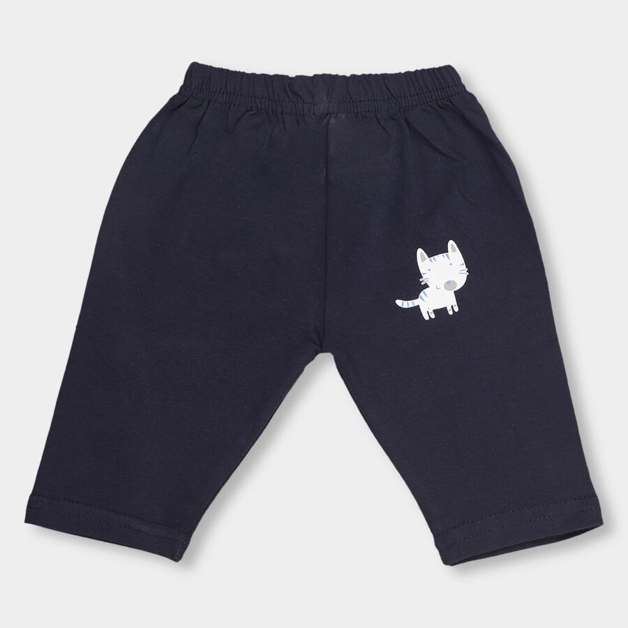 Infants' 100% Cotton Pyjama, नेवी ब्लू, large image number null