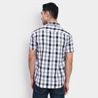 Men's 100% Cotton Casual Shirt, Teal Blue, small