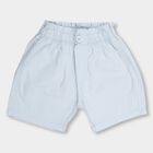 Infants' 100% Cotton Elasticated Half Pant, Light Blue, small image number null