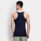 Men's 100% Cotton Gym T-Shirt , Mid Blue, small