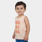 Infants' Vest, Peach, small