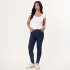 Women's White Round Neck Graphic T-Shirt, White, small