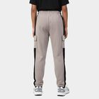 Boys Grey Regular Fit Solid Pyjama, Light Grey, small